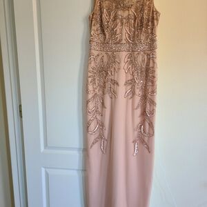 Mother-of-the-Bride Rose Formal Dress